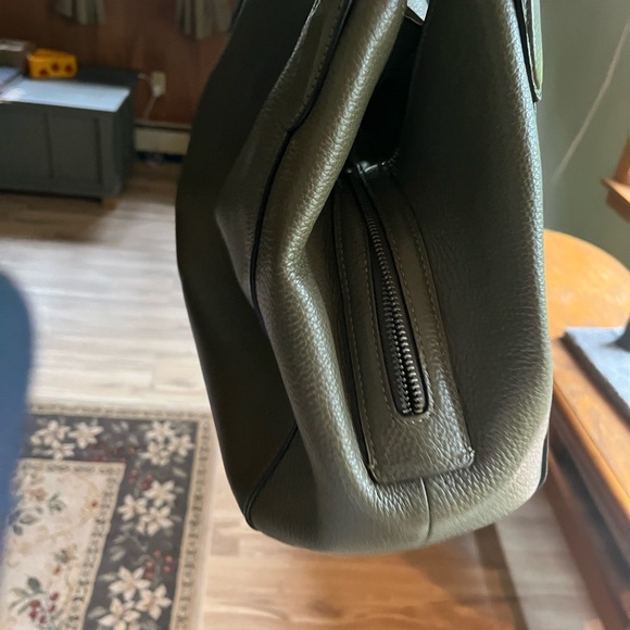 Coach Olive Green Shoulder Bag - Picture 2 of 8